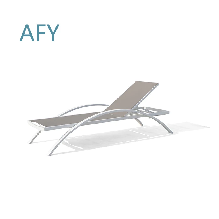Foldable Sun Chair for Outdoor Patio Terrace Aluminum Lounge Chair for Pool Beach Garden Relaxation Portable Lightweight Sun
