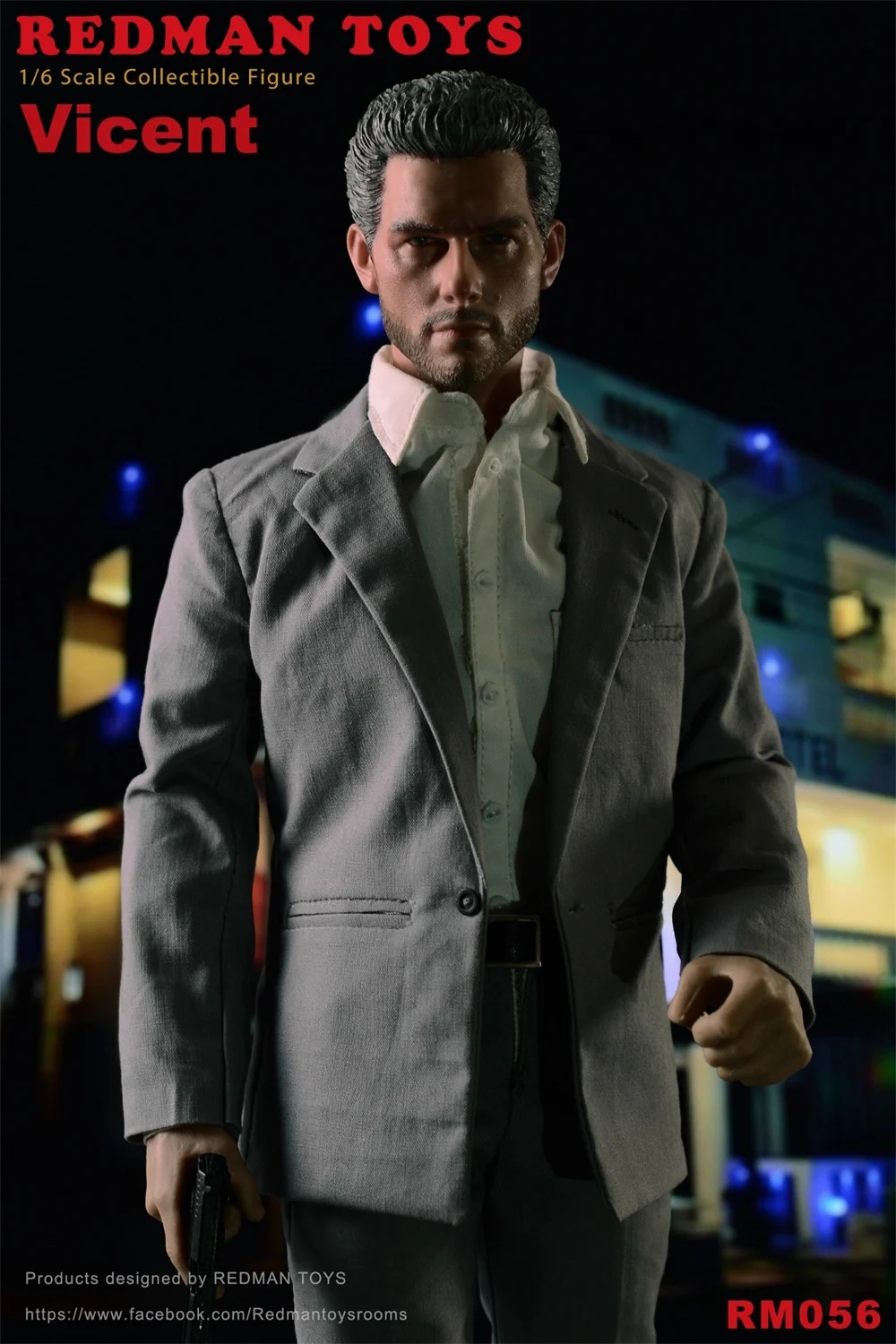 1/6th REDMAN TOYS RM056 Man Tom Cruise Killer conjunto completo figura de acción móvil alrededor de 12 "muñeco regalo para seguidores coleccionar