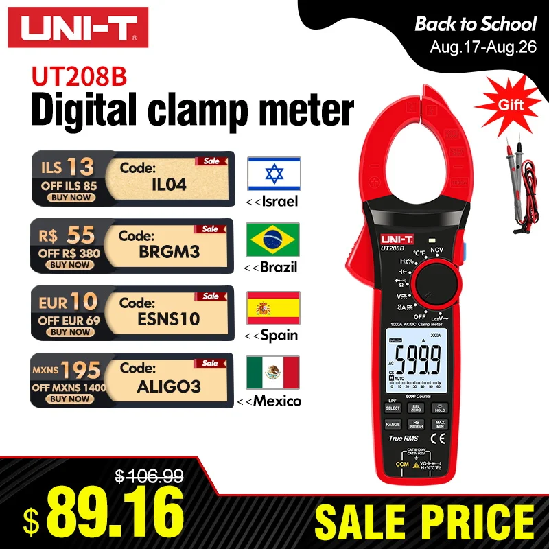 #63 Best Clamp Meter Multimeters to Buy In 2026