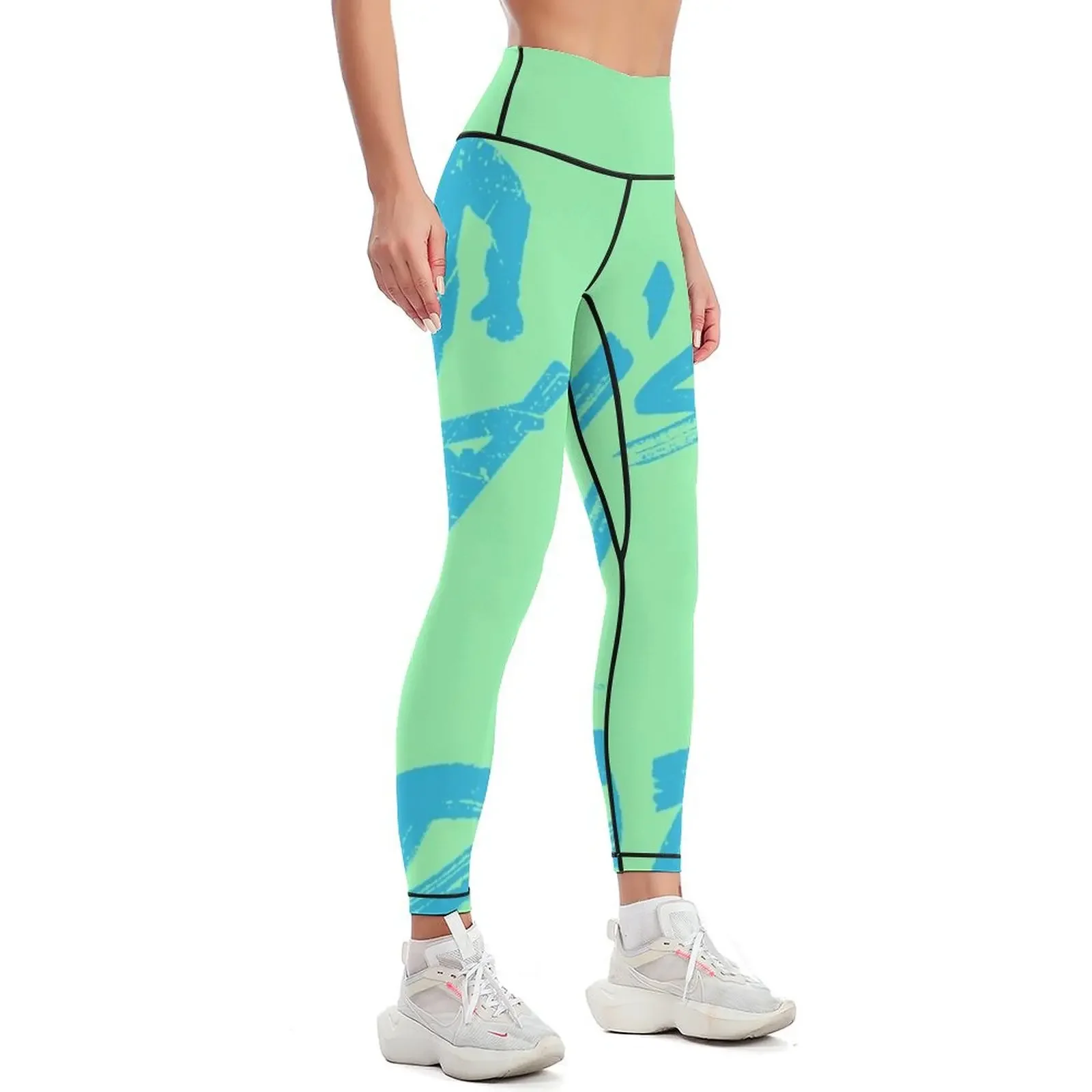 Skiing is My Sport gift idea for skiers Leggings sports for gym legging gym sporty woman gym Fitness woman Womens Leggings