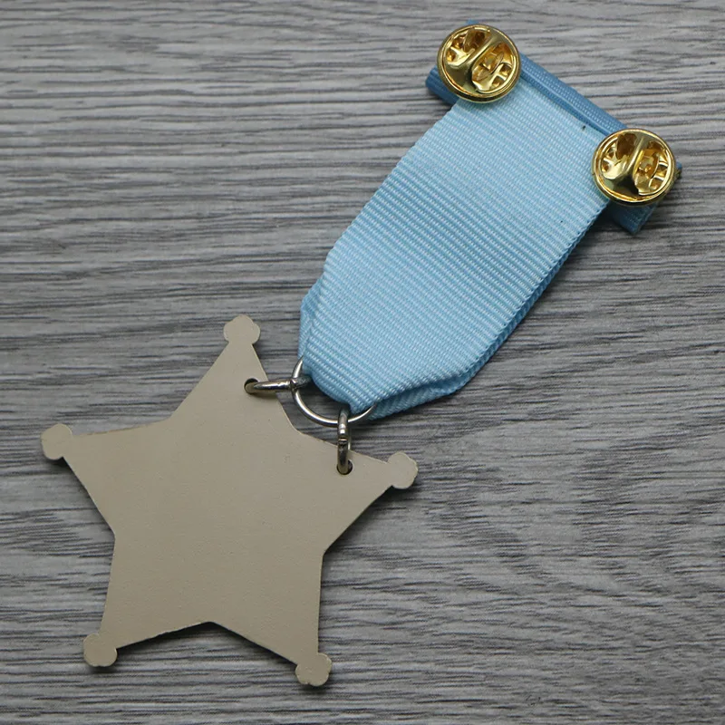 High quality American Sea Medal of Honor Medal Metal Badge Style Badge  Personalized Creative Badge Collect decorative items