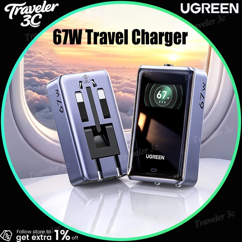caricatore-da-viaggio-ugreen-67w-pd-adattatore-di-alimentazione-65w-con-display-digitale-multipla-presa-us-eu-uk-au-per-viaggi-in-tutto-il-mondo