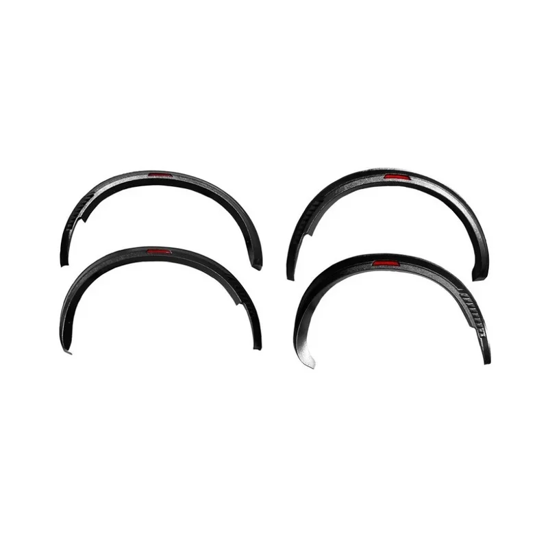 Popular Slim‑Style ABS Black Fender Flares Easy Installation For Auto Exterior Modification