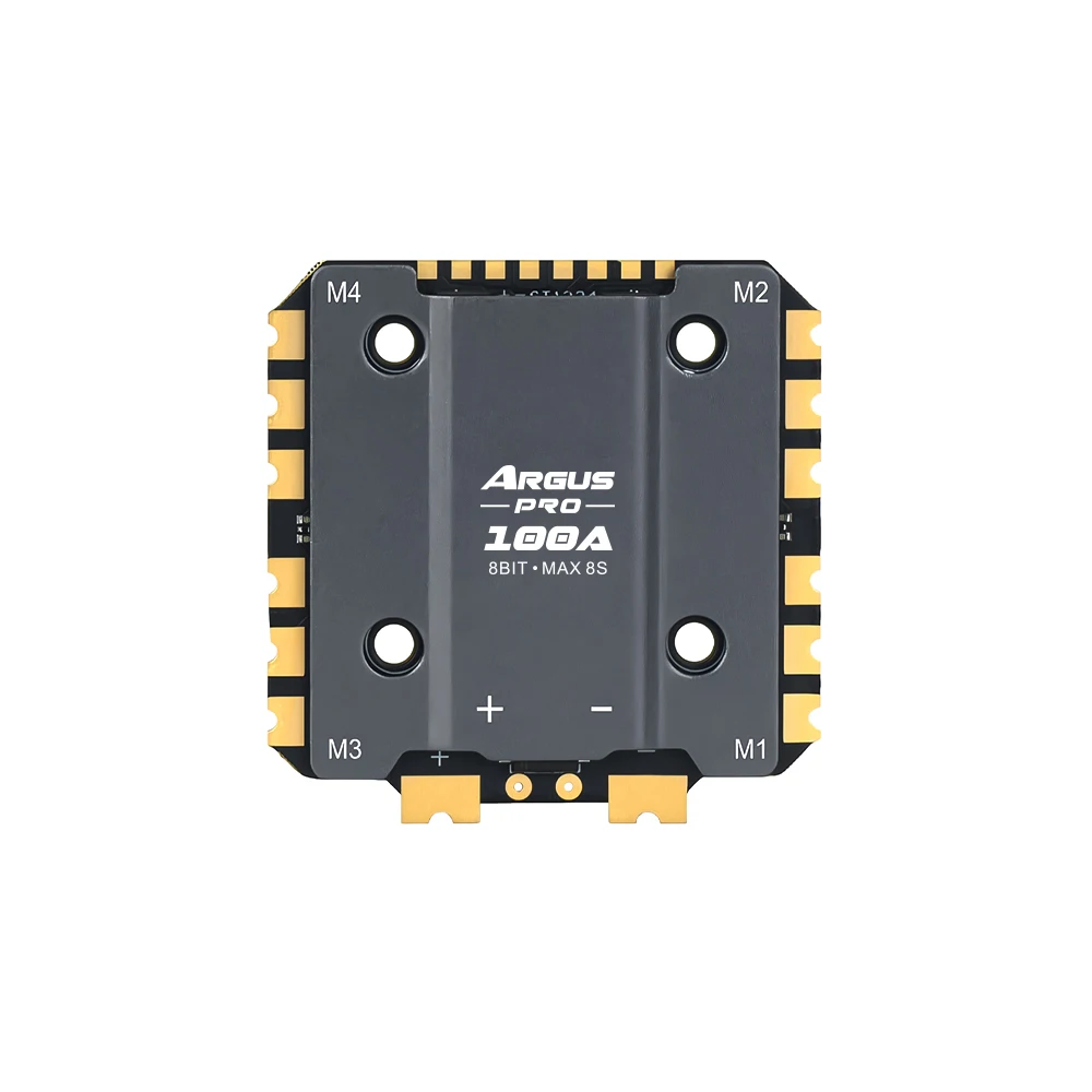 Axisflying Argus ECO Stack 100A 8 Bit /32 Bit ESC 8S F722 STM32 ICI42688P Controlador de vôo adequado para drone FPV