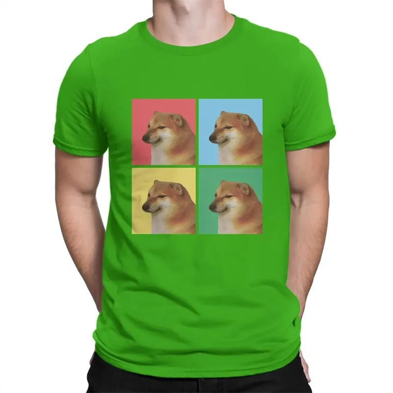 Summer Vintage New 3D Animal Meme Balltze Cheems RIP Printing T Shirt Doggy Dog Graphic T Shirts Men Funny Short Sleeve Clothing