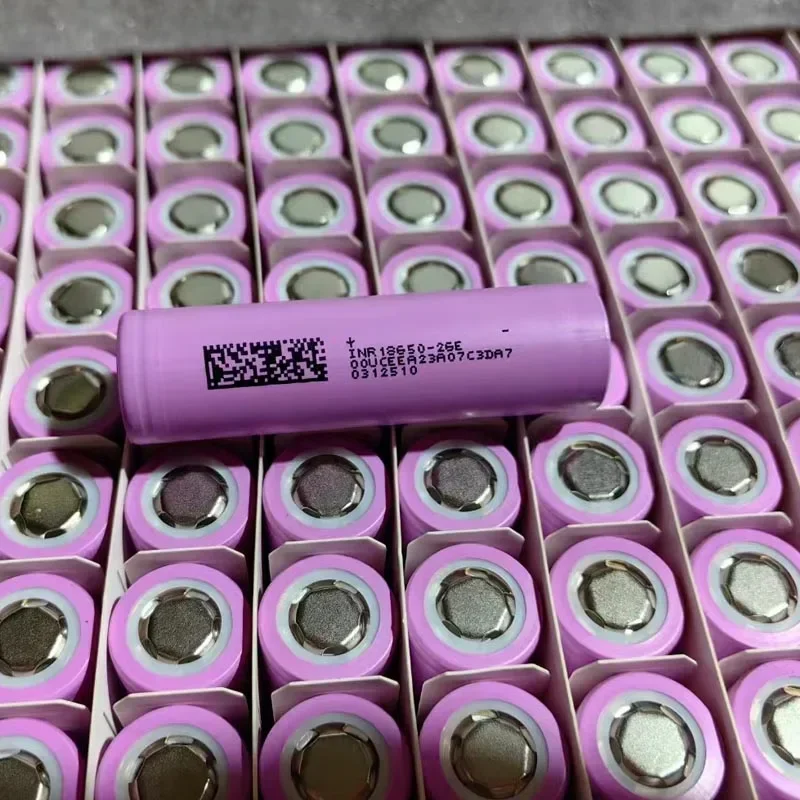 2-20pcs Original DMEGC INR18650-26E 2600mAh Battery Real Capacity 18650 5C Rechargable Lithium Ion Cell For Battery Pack