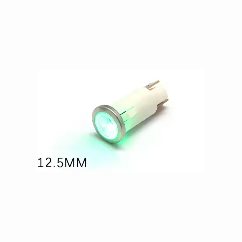 480V Red LED Equipment Indicator Light with 12.5mm Mounting