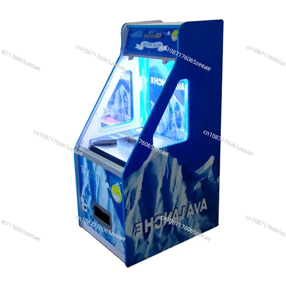 

Small Coin Operated Coin Pusher Ticket Redemption Arcade Game Machine With Bill Acceptor