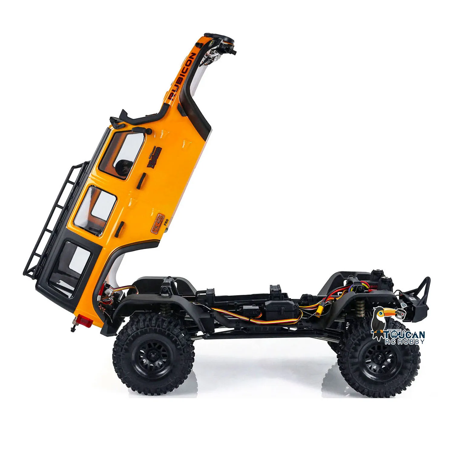 1/8 coche trepador de control remoto 4WD YIKONG YK4082 V3 vehículos de escalada con Control remoto modelo RTR con sistema de luz juguete para regalo pintado TH23225