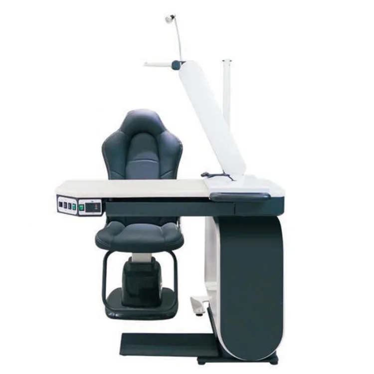 TK-199B Optical Shop Refraction Unit Ophthalmic Electric Combined Table and Chair Optometry Unit