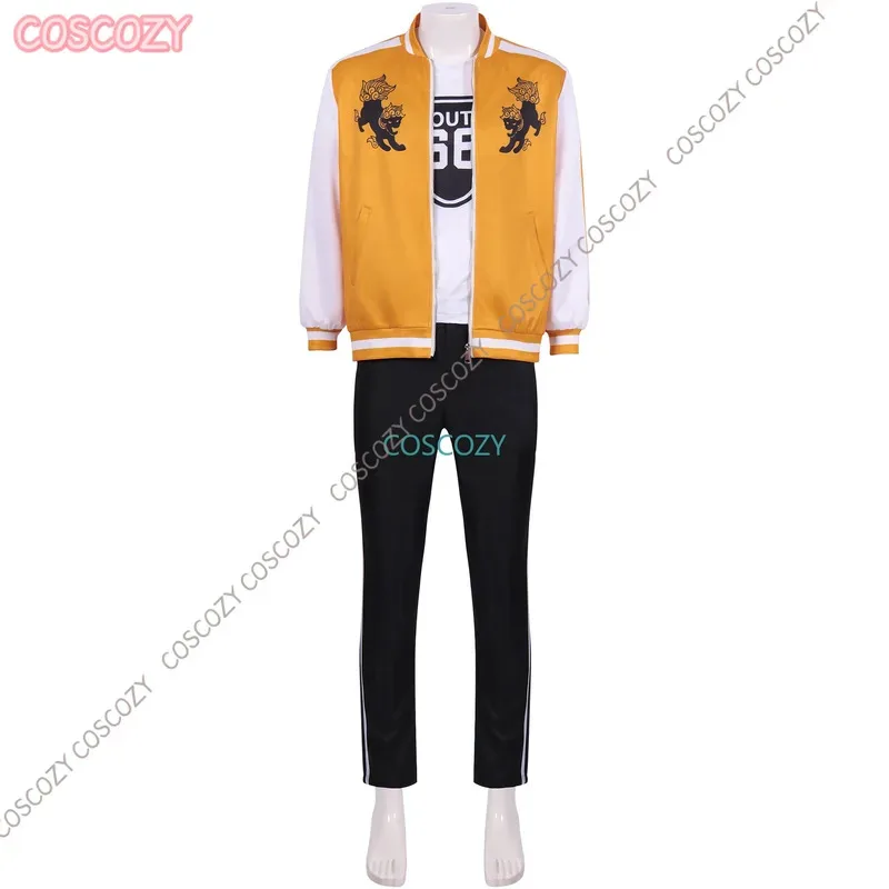 أنيمي قواطع الرياح Jou Togame WINBRE تأثيري حلي الكبار سترة زمم معطف Shishitoren زي مدرسي تي شيرت السراويل كوس مجموعة