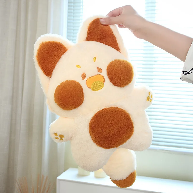 

INS Anime Kawaii Cartoon Plush Toy Stuffed Soft Cat Doll Animal Pillow Birthday Halloween Gift For Kids Girl