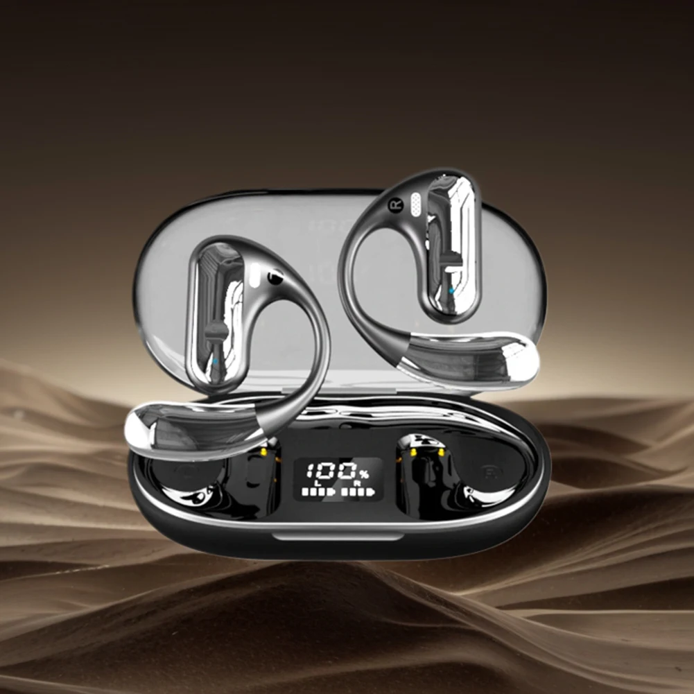 144 لغة AI مترجم سماعات أذن متوافقة مع بلوتوث 5.3 سماعات ترجمة في الوقت الحقيقي إلغاء الضوضاء سماعة أذن لاسلكية