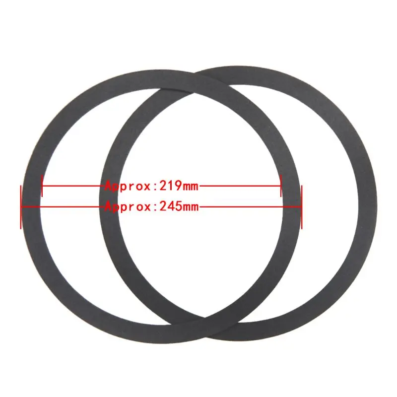 Guarnizione tenuta altoparlante EVA Anello rondella pad woofer 3 4 5 6 7 8 9 10 11 12 pollici