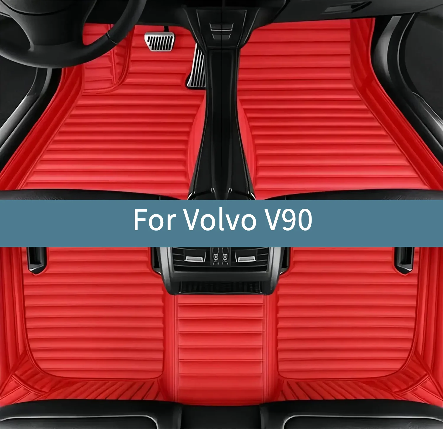 

Автомобильные коврики для Volvo V90 2020 2021 2022 2023 2024 2025 2026 Коврики для автомобилей Водонепроницаемый полный комплект