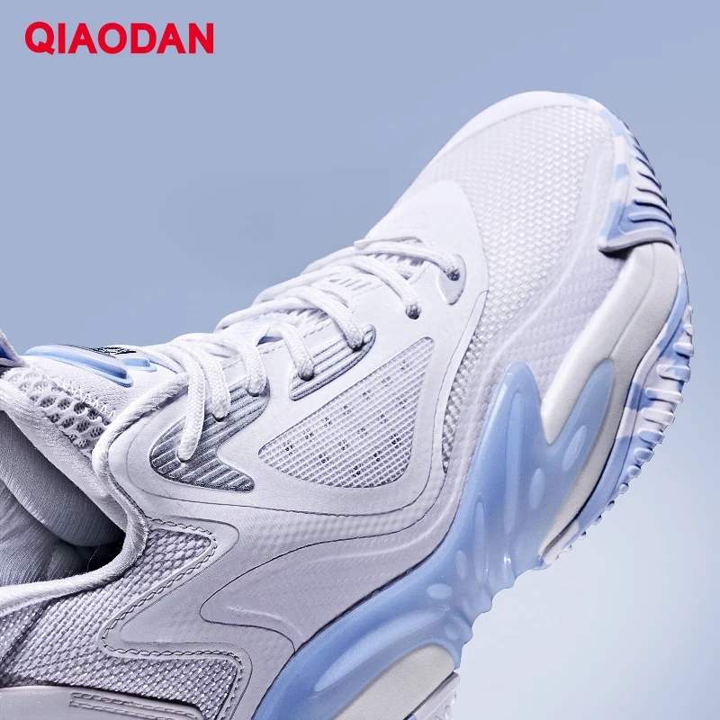 QIAODAN Basketball Shoes Men 2023 Carbon Plate Anti-Slippery Comfortable Lightweight Train Shock-Absorbant Sneaker XM35220101T