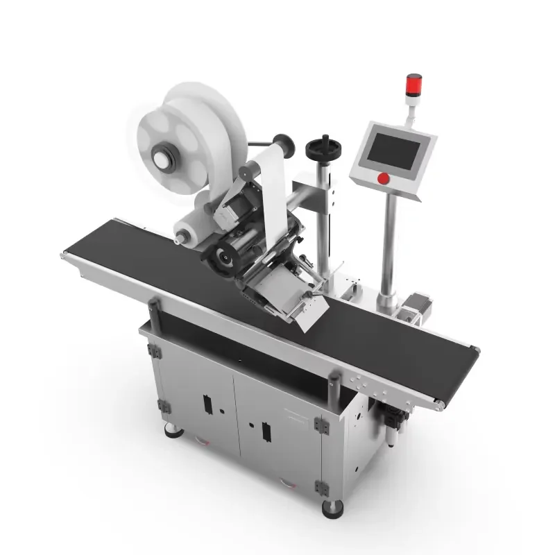 Gosunm Automatic Manual Instruction Paper One Label C Wrap Sticker Labeling Machine