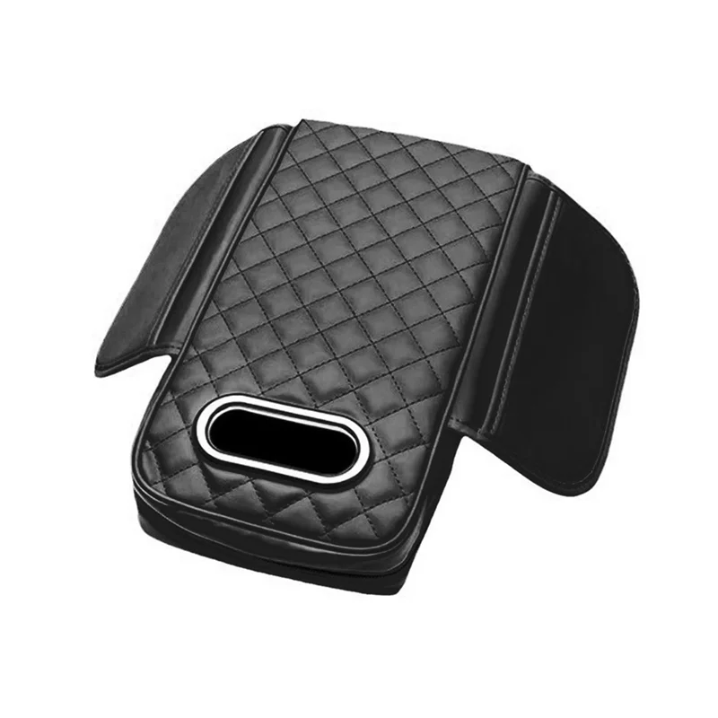 

Прочный автомобильный чехол на подлокотник из искусственной кожи с хранилищем салфеток, подушка из пены с эффектом памяти, подлокотник с автоцентра, защитная подушка, поддержка