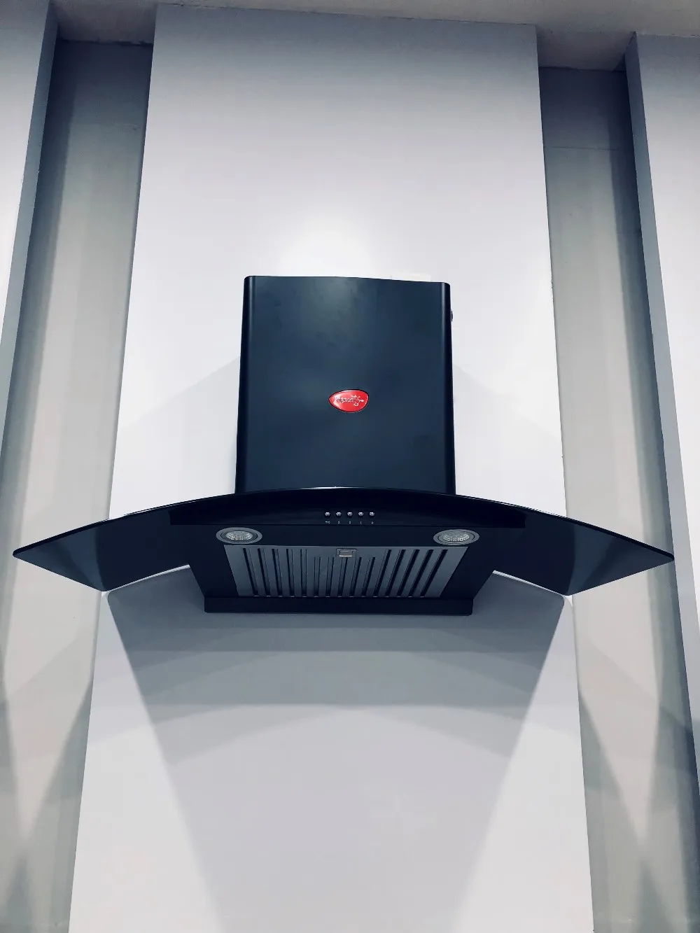 Campana extractora profesional de fábrica, 900mm, 3 velocidades, chimenea de cocina, Campana extractora