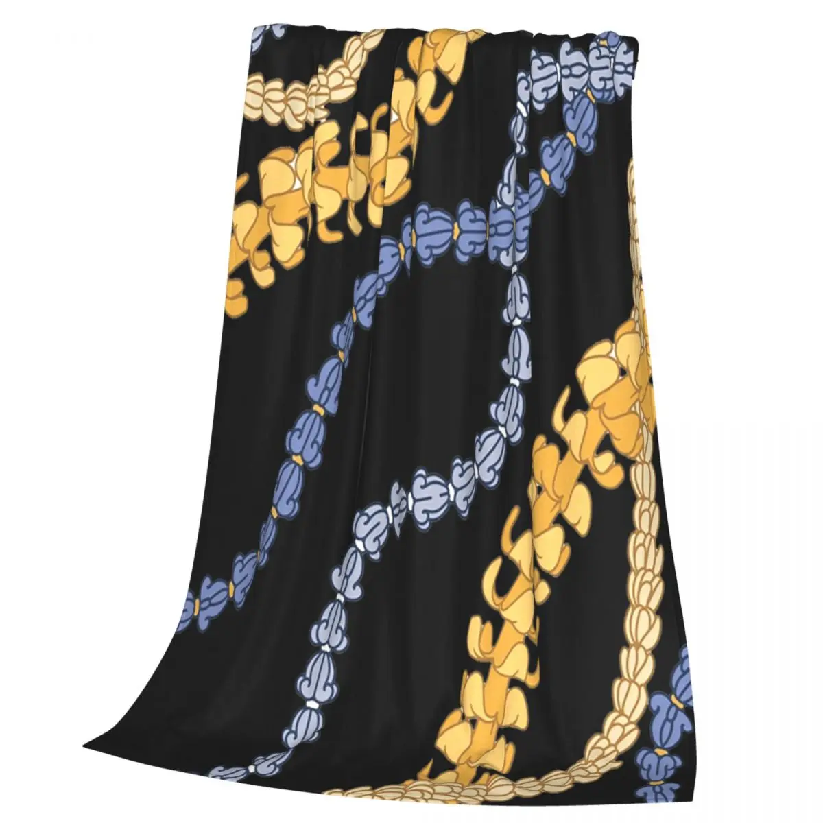 Puakenikeni Royalty Blankets Soft Warm Flannel Throw Blanket Bedding for Bed Living room Picnic Travel Home Sofa