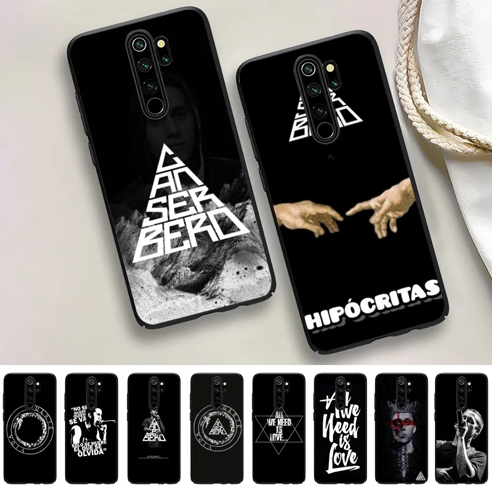 R-Residente C-Canserbero Phone Case For Redmi 5 6 7 8 9 10 Plus Pro 6 7 8 9 A GO K20 K30 K40 Pro Plus F3 Fundas