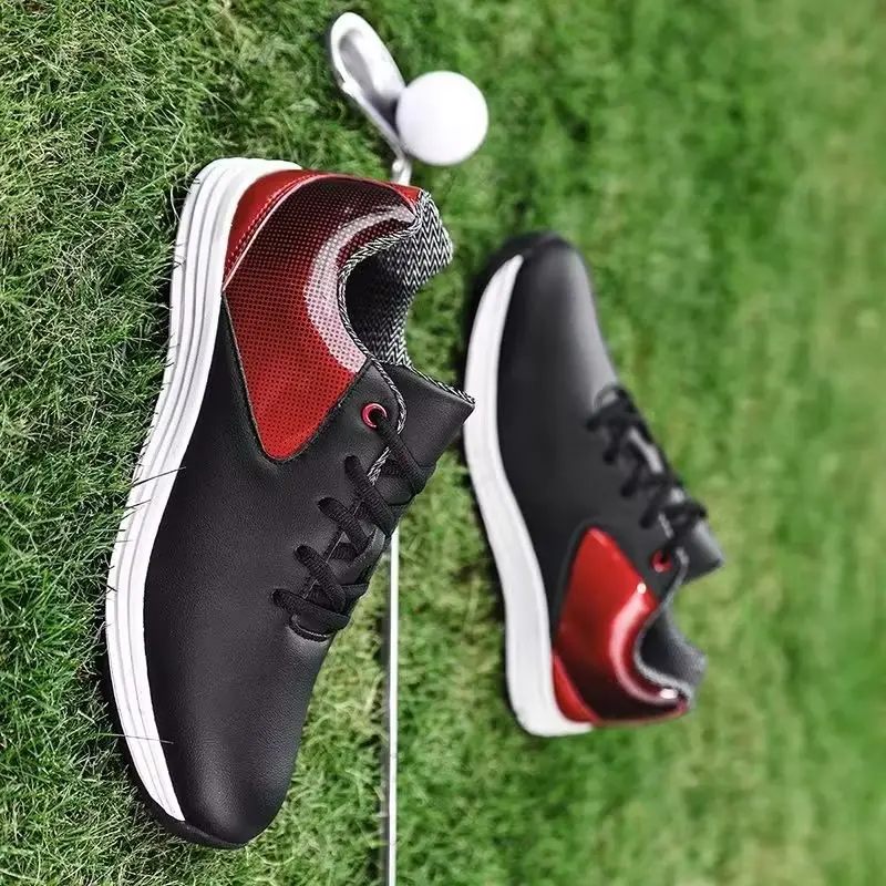 

Professional Golf Shoes For Men Comfortable Gym Shoes Anti-Slippery Walking Shoes Hard-Wearing Golf Training Shoe For Men