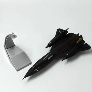 SR-71 黑鳥 1:144 比例合金偵察機模擬模型收藏擺飾玩具 12 最佳銷售 SR71黑鳥 - №8