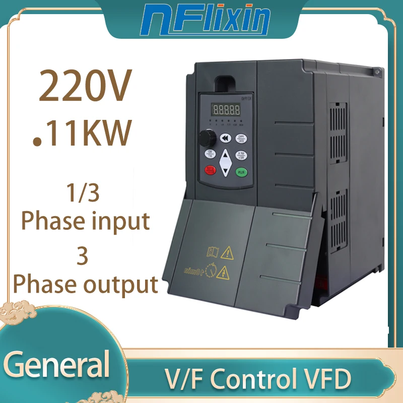 NEW 9600 VFD 11KW 15KW 18.5KW 22KW 30KW 37KW 45KW 3/1phase input 220V Variable Frequency Drive Converter