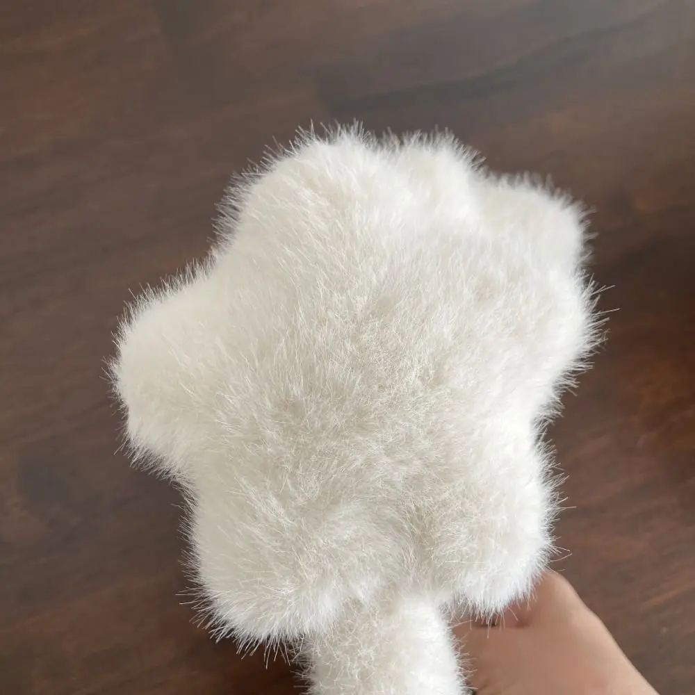 Orejeras mullidas blancas que mantienen el calor, diseño de estrella/corazón/gato, orejeras de protección para los oídos para invierno, tapones para los oídos a prueba de frío, cubierta para los oídos, regalos para niñas