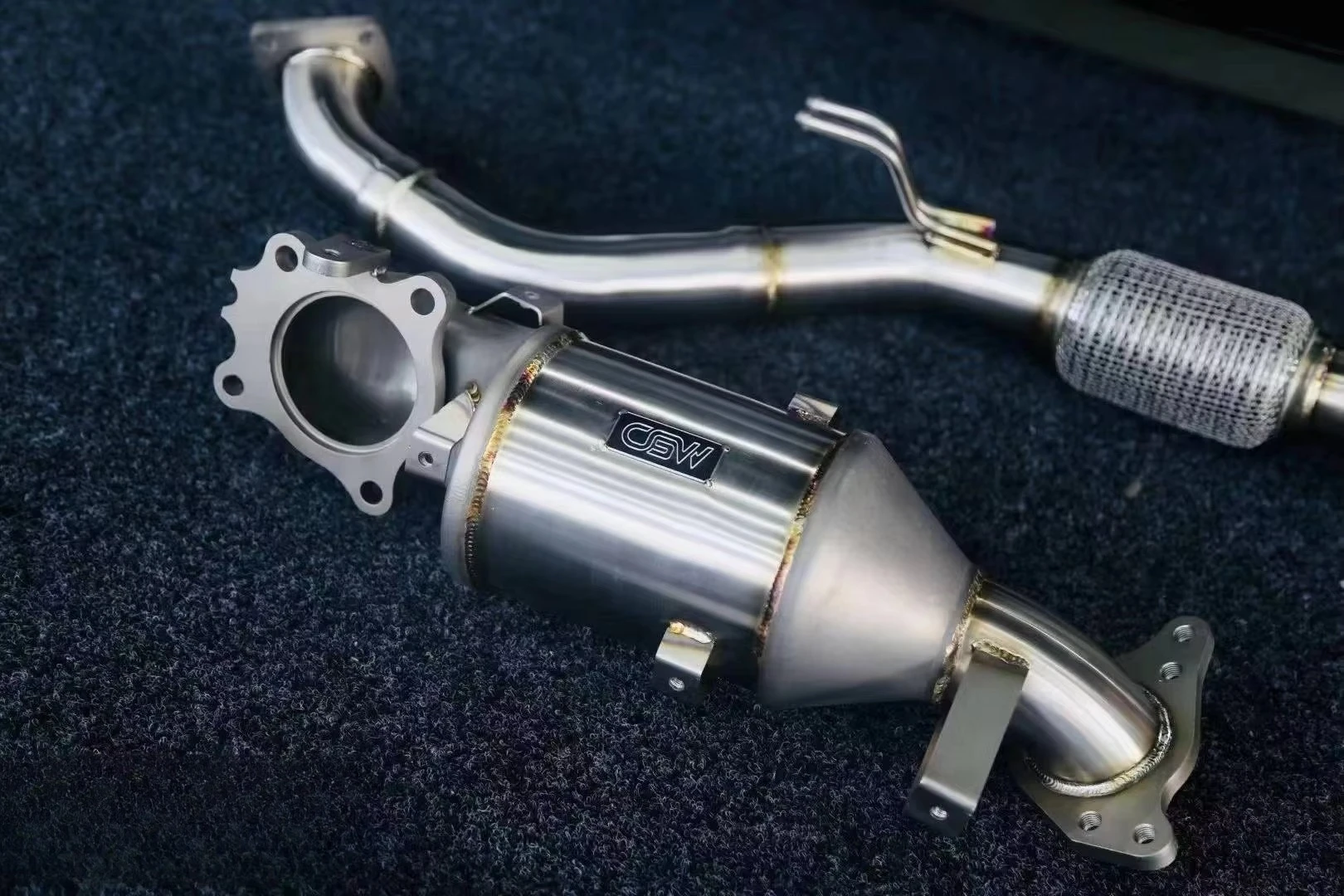 Stainless Steel Exhaust Pipe With Catalytic Converter For Honda Accord 10th 1.5T 2018‑