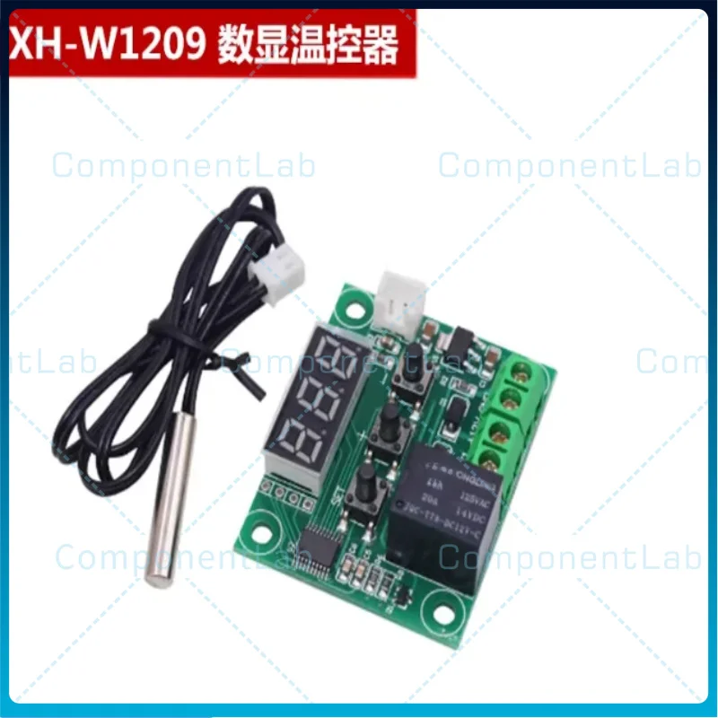 3-10pcs XH-W1209 Digital Temperature Controller High-Precision Temperature Controller Temperature Control Switch