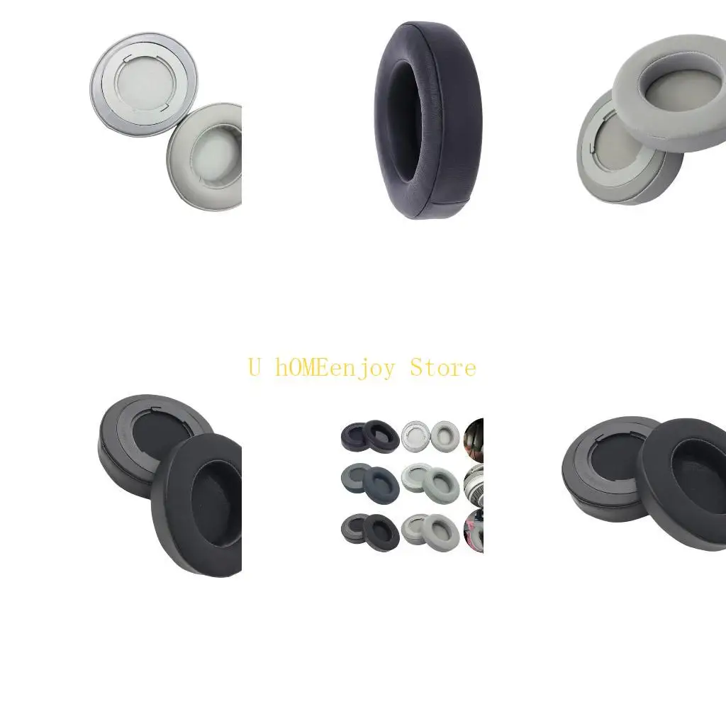 

B0KF Удобные амбушюры из ледяного геля/кожи для наушников 7.1 V2, гарнитуры с объемным звуком 7.1, точная посадка