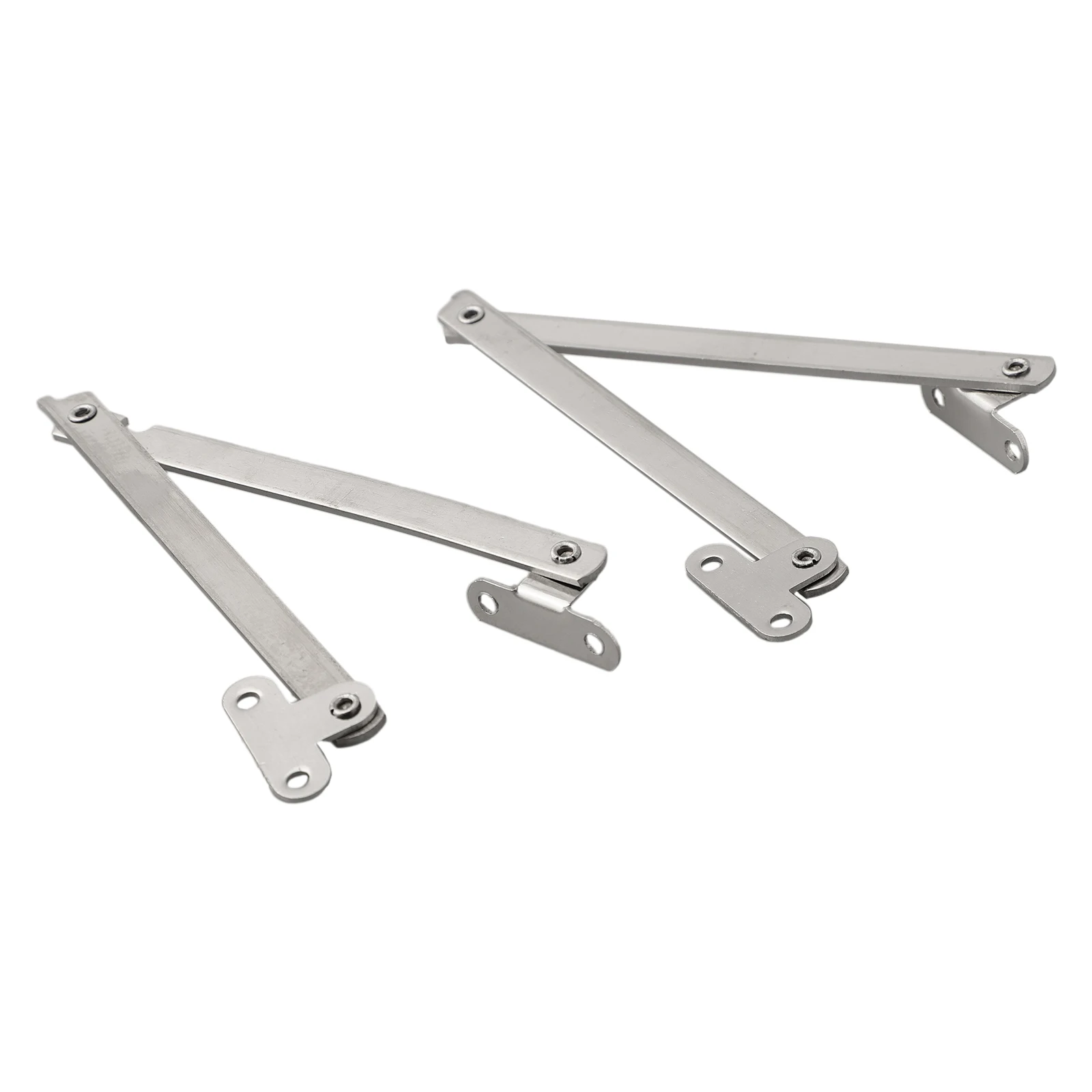 Stays Hinge 2pcs Hinges Folding Support Lid Support Hinge Folding 180 Degree Lid Support Stainless Steel Hot New