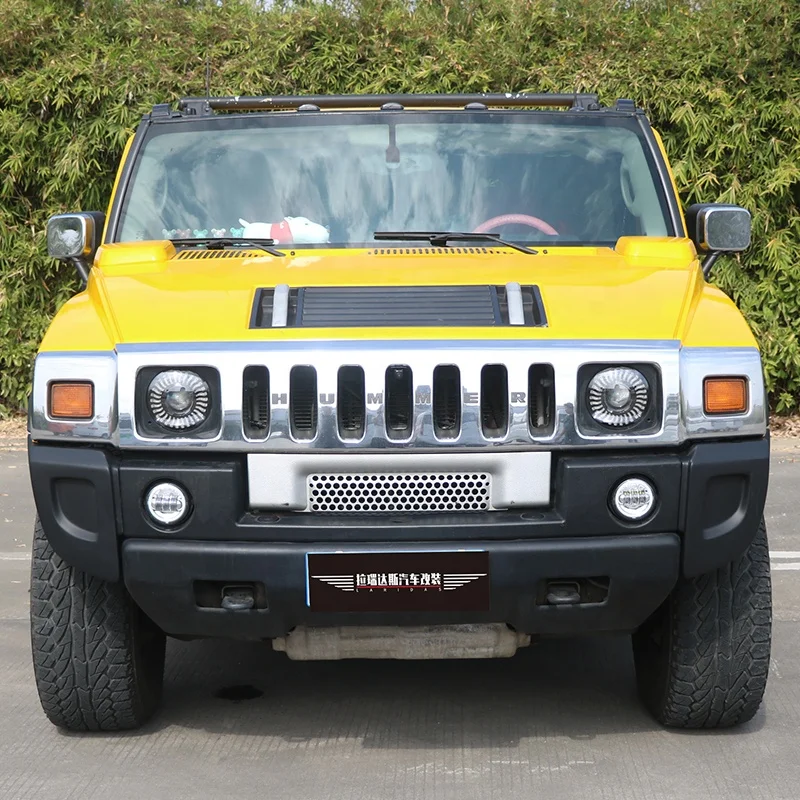 Bumper Sides Covers For Hummer H2 1 pair Front Fender FRP material Body Kit car Accessories