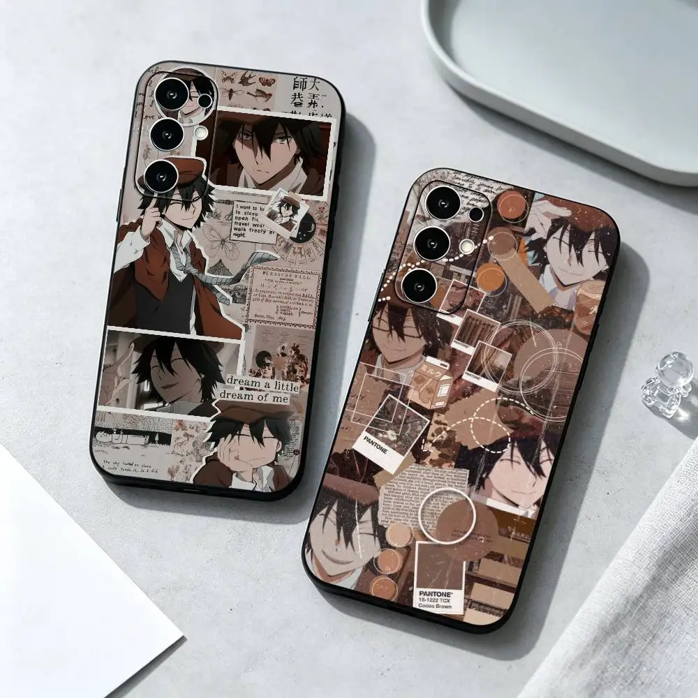 Viral Bungo Stray Dogs Ranpo Edogawa Phone Case Black Silicone Soft For Samsung S25,S24,S21,S22,S23,S30,Ultra,S20,Plus,Fe,Lite