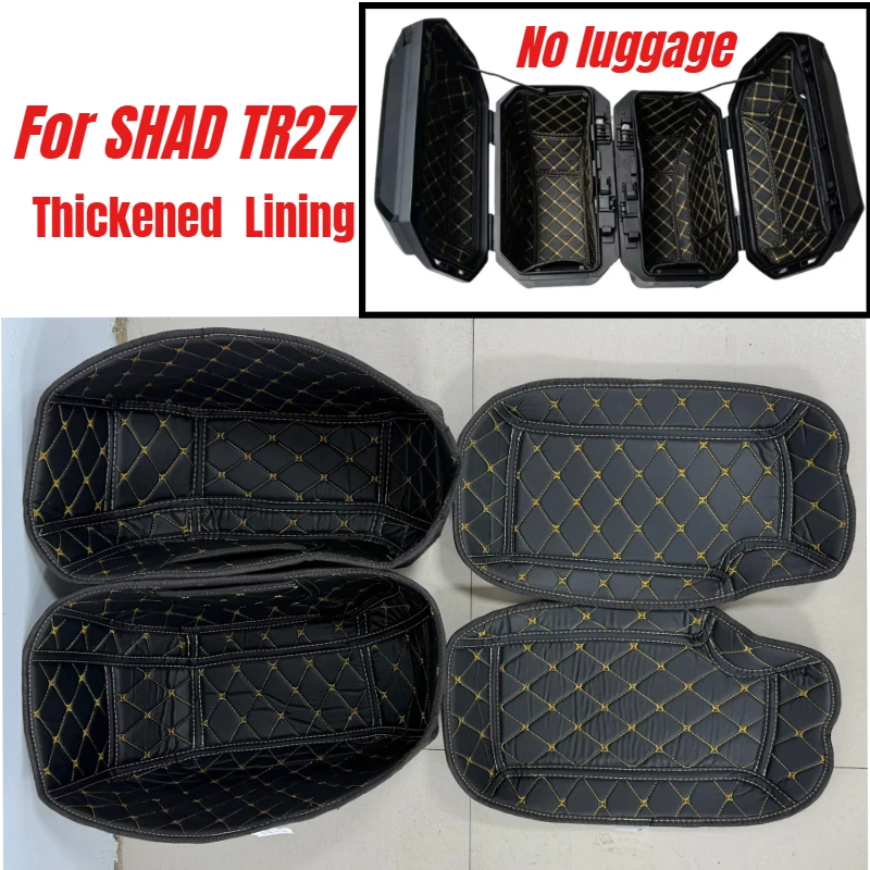 Motorcycle Side Case Liner For SHAD TR27, Thickened Anti-scratch Inner Pad Accessories