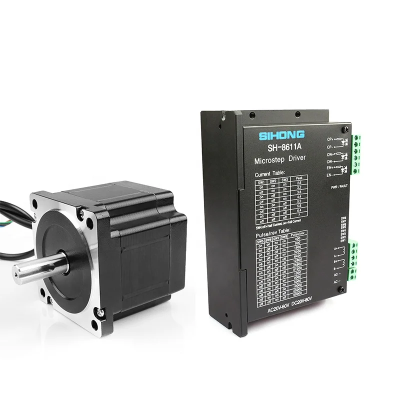 Siheng Motor Factory's High Quality NEMA23 2Phase 2.8nm 57mm Stepper Motor 36V Ac/Dc for CNC Laser Machine