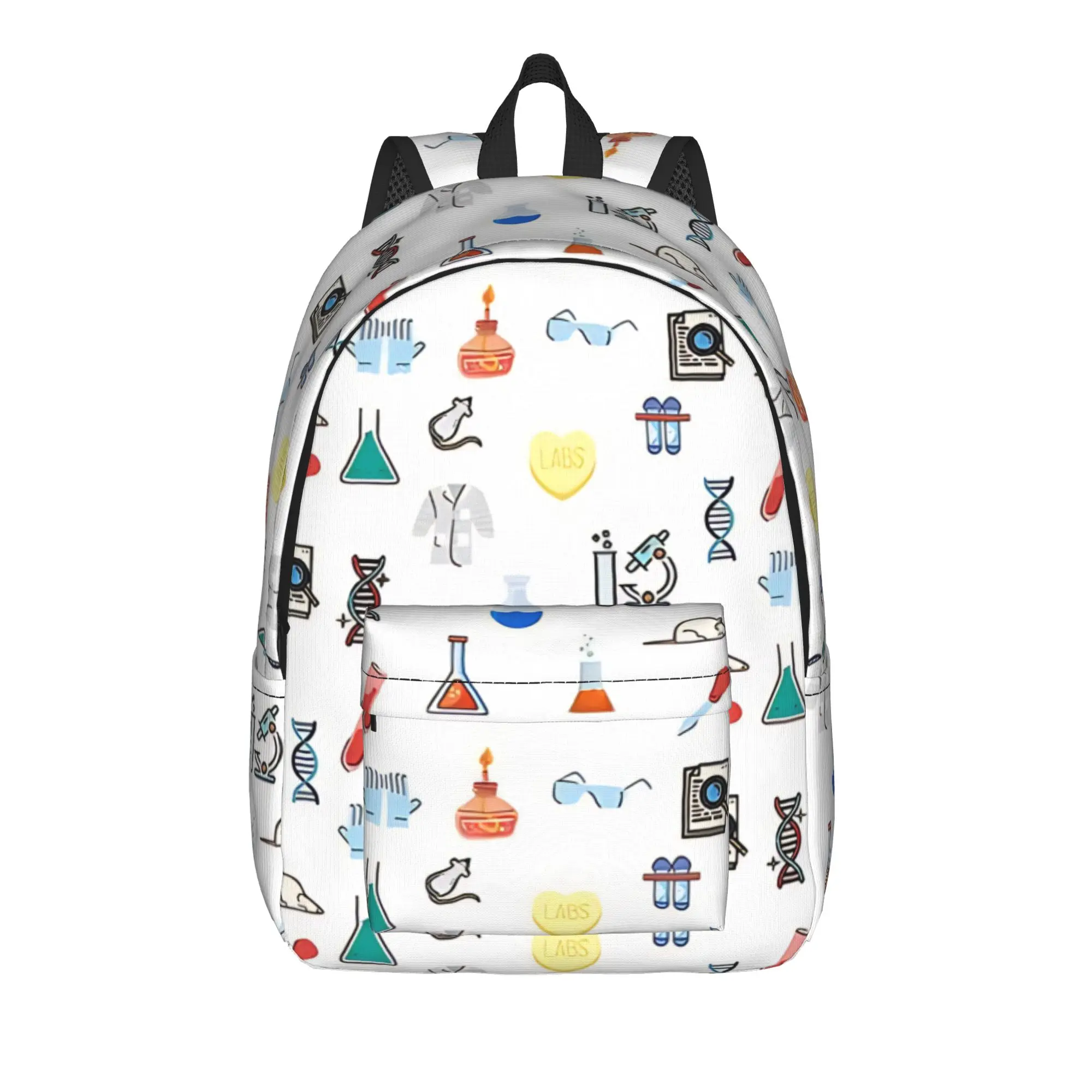 Chemistry Science Test Tubes Lab School Subject Backpack  College Backpacks Women Designer High School Bags Stylish Rucksack