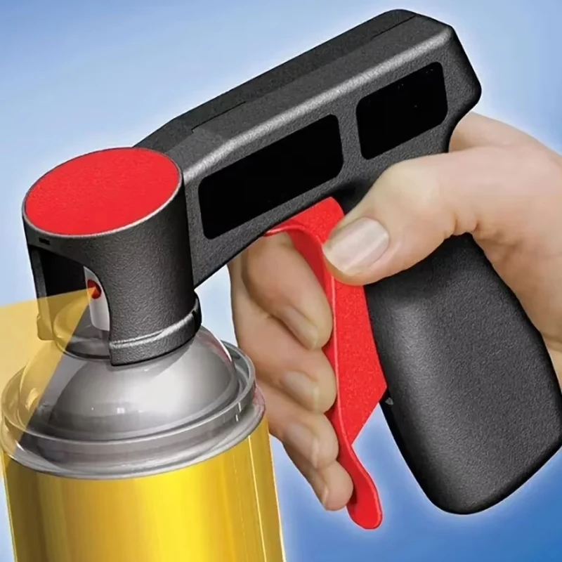 One self-spraying hand spray gun plastic portable spray handle, universal reusable car color-changing film adhesive