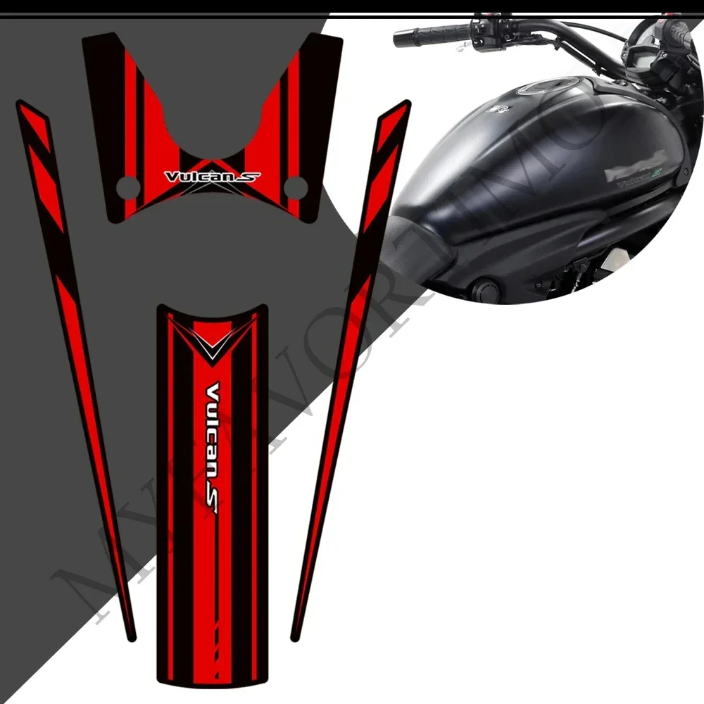 

Motorcycle Stickers Decals Fit Kawasaki VULCAN S 650 VN650 Motorcycle Tank Pad Oil Gas Fuel Protector Fairing Fender Windshield