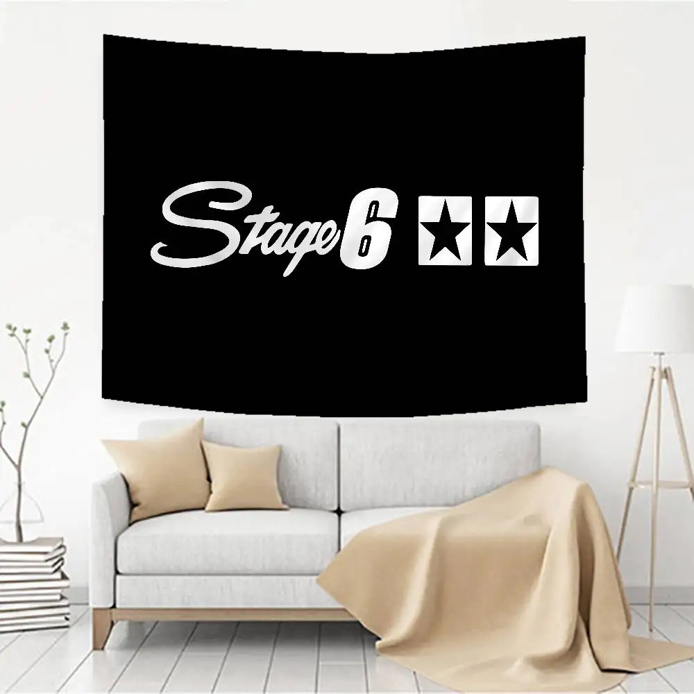 Fashion S-Stickers S-Stages 6 Printed Large Wall Tapestry Art Science Fiction Room Home Decor Decor Blanket