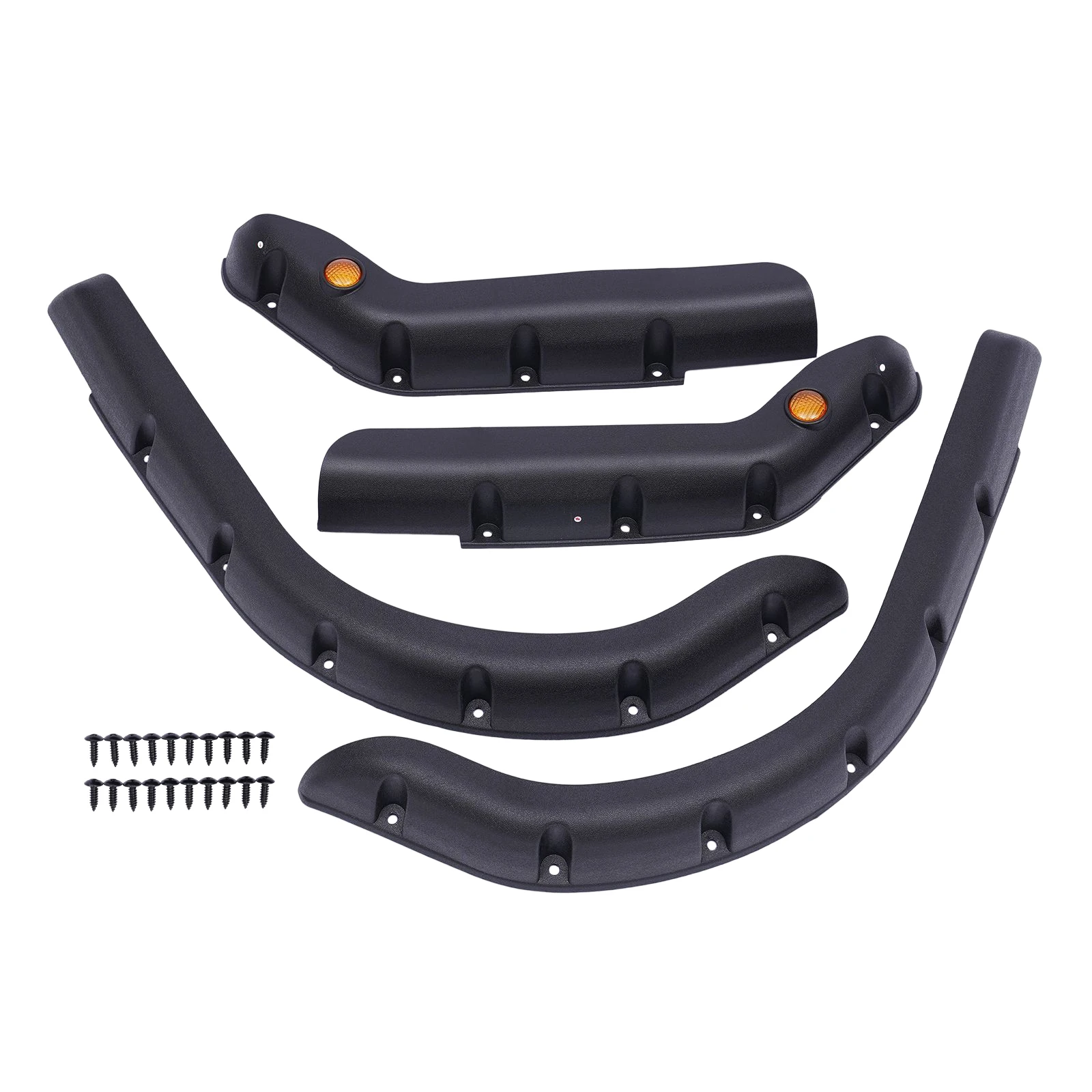 

For 1998-2013 EZGO TXT Model Golf Cart Standard Fender Flares Front&Rear (Set of 4pcs)