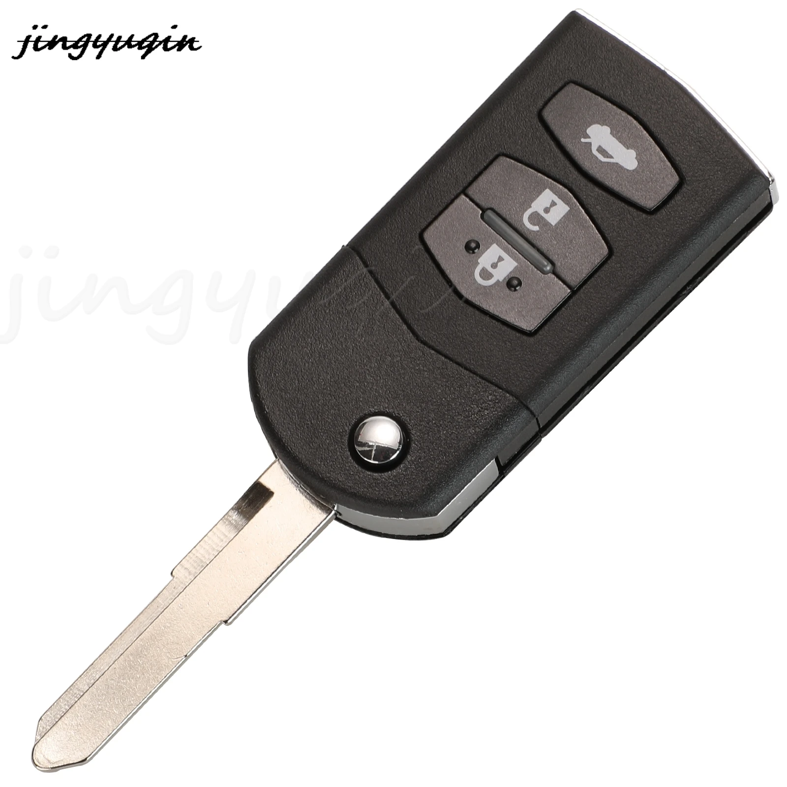 jingyuqin Remote Car Key 433Mhz 4D63 Chip SKE126-01 For MAZDA Car 2 M2 Demio /3 M3 Axela/ 5 M5 Premacy / 6 M6 Atenza / 8 M8