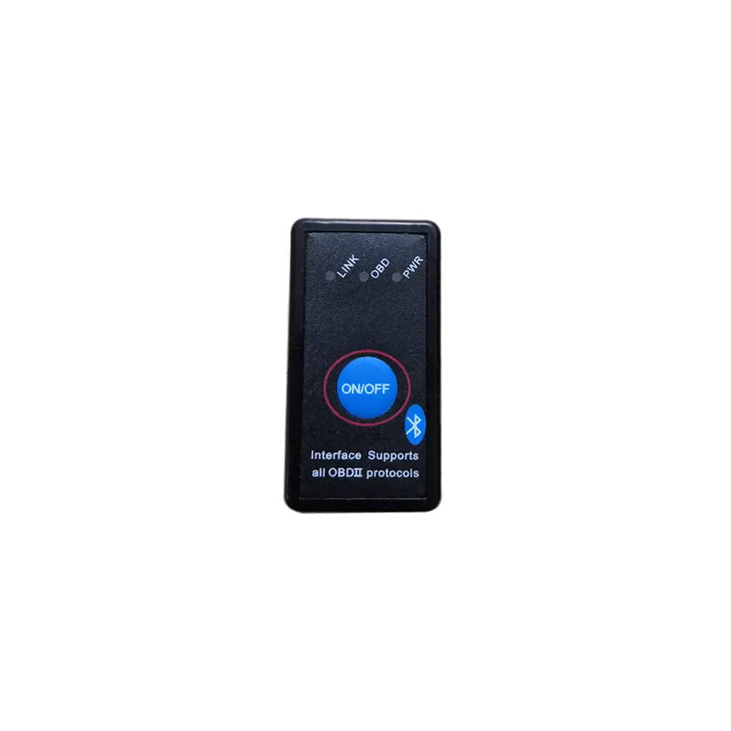 OBD2 car fuel consumption tester ELM327 with switch