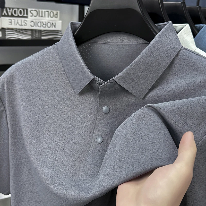 

Men's Polo Shirt for Autumn/Winter - Soft, Breathable & Comfortable Fabric - Crafted with Excellence - Skin-Friendly & Durable