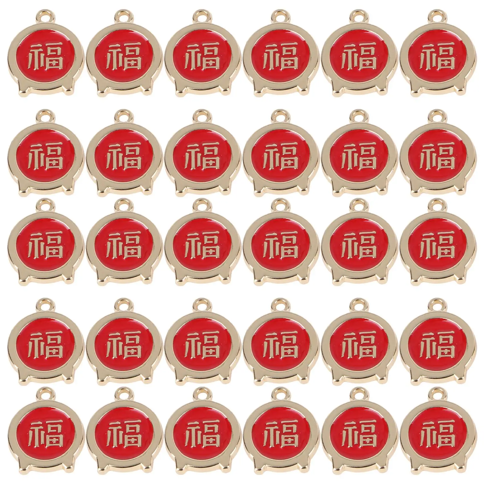 

30 Pcs Fuji Earrings Decorative Pendants Jewelry Accessory Character Alloy Making Charms DIY Accessories