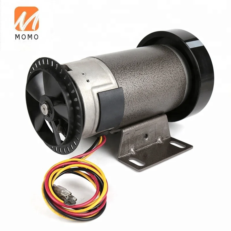 Motore elettrico a corrente continua a magnete permanente a spazzola di carbone 90V 180v 220V per tapis roulant