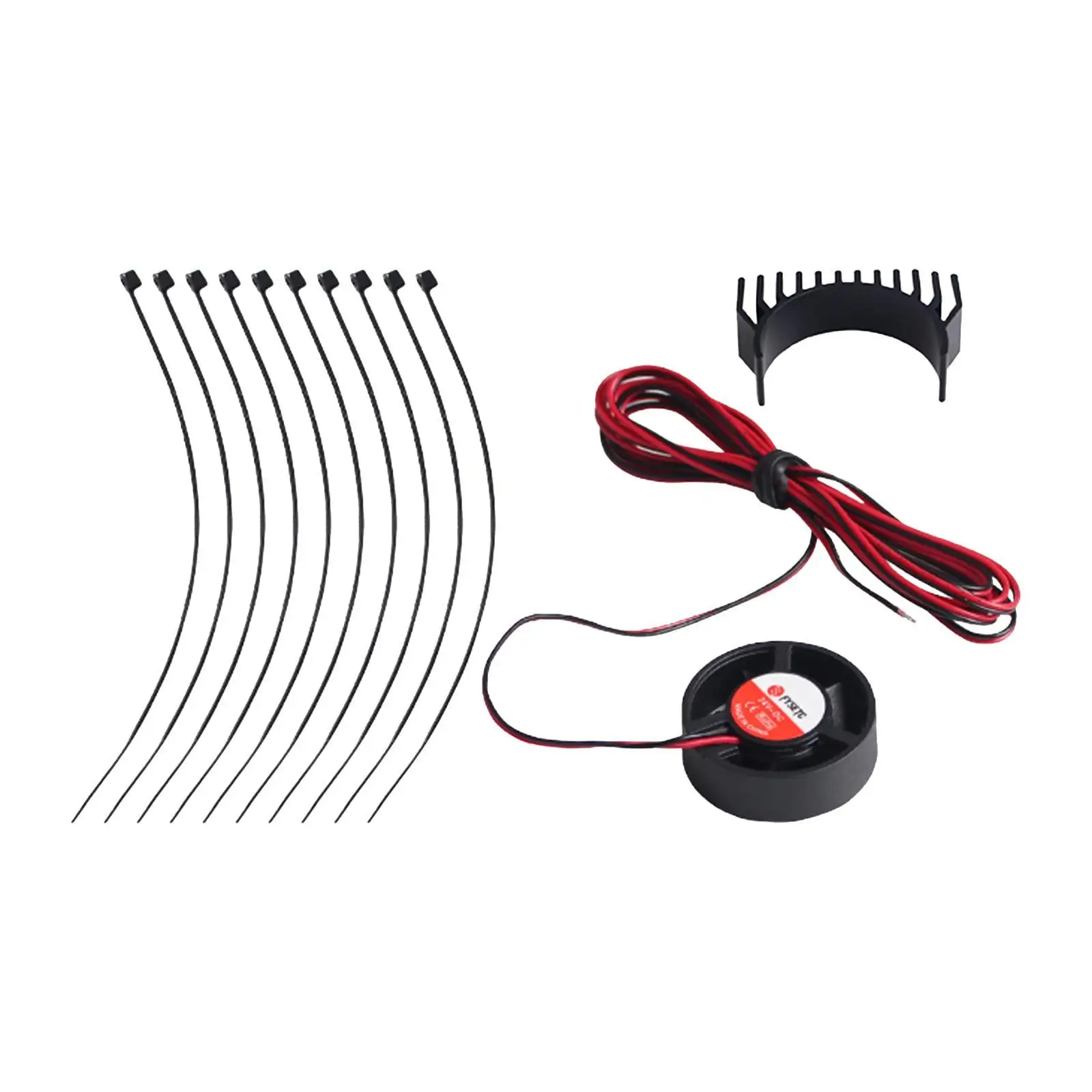 Extruder Cooling Fan Radiator Kit Spare Parts Heat Dissipation Easy Installation Heat Sink Practical Replacement for K1 Max