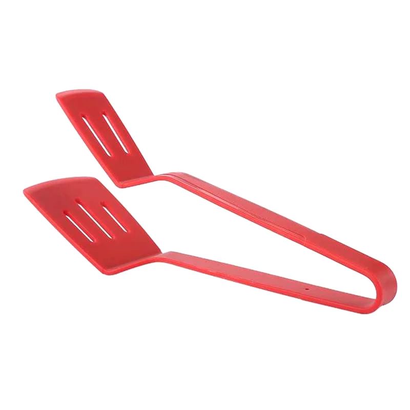 LICE-Silicone Kitchen Tongs Spatula Tongs Set With Stainless Steel Core For BBQ Clamp, Flipping Fish, Fried Steak Clamp