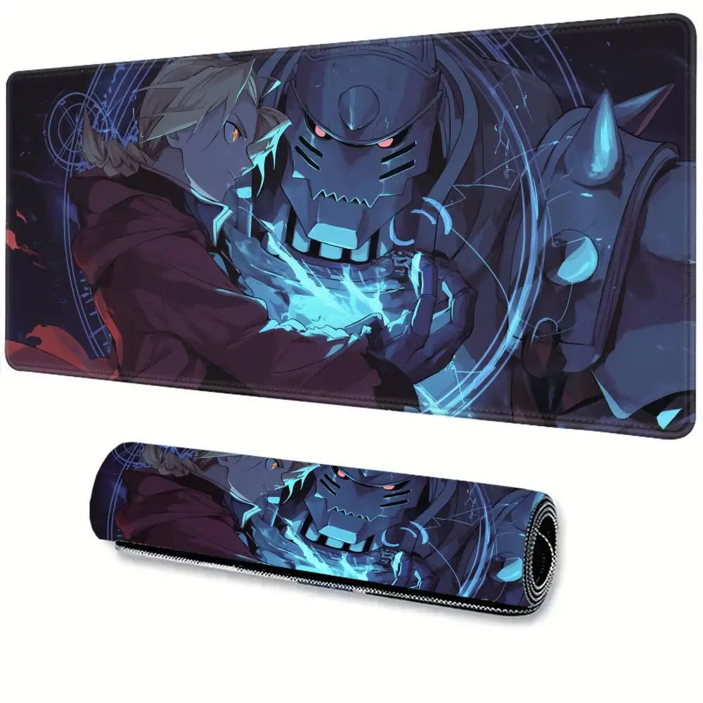 

Fullmetal Alchemist Mouse Pad Gaming XL Custom HD Home Mousepad XXL keyboard pad Anti Slip Office Carpet Soft Computer Table Mat